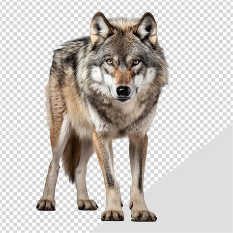 Png De Lobo Isolado Em Fundo Transparente PSD Premium