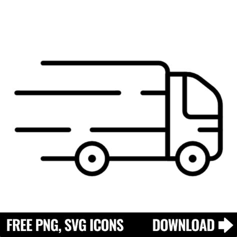 Free Delivery Truck Png Svg Icon Artofit