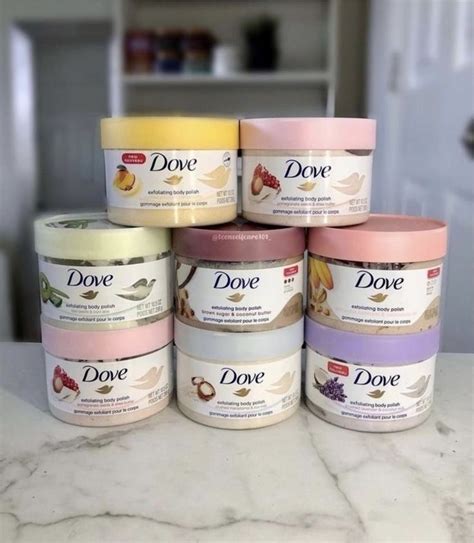 Dove Body Scrub Body Care Self Care Routine Shower Routine Glowy Skin