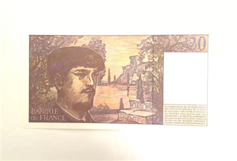 ANCIEN BILLET DE Banque De 20 Francs Claude Debussy EUR 9 00