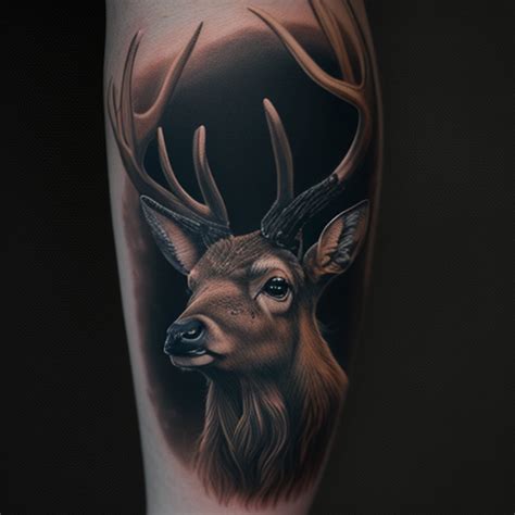 67 Antler Tattoo Ideas - TattooClue.com