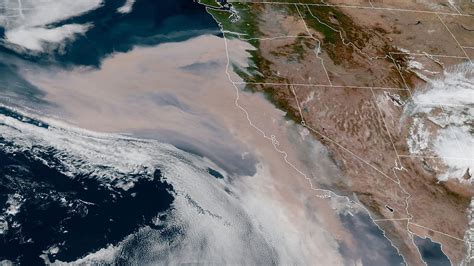 California Fires Satellite Photos Show Blaze Has Covered Western Usa Au — Australia