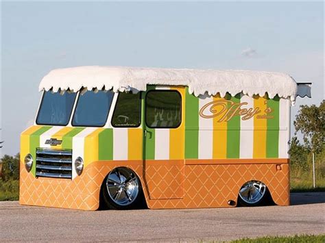 1968 Custom Chevy Ice Cream Truck Custom Trucks Truckin Magazine