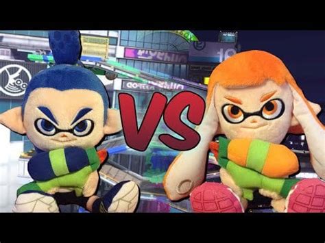 Inkling Boy VS Inkling Girl - Super Smash Bros. Plush : r/vesterandfriends