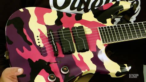 Esp Guitars Stefs Customs The Camo Guitar Ep 11 Youtube