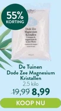 Dode Zee Magnesium Kristallen Aanbieding Bij Holland Barrett