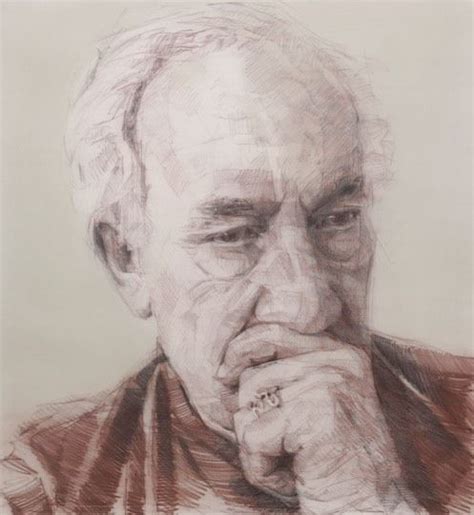 Colin Davidson Simon Callow Between The Words Graphite