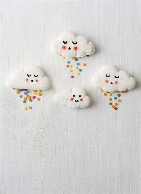 Homemade Marshmallow Clouds - Fun Crafts Kids