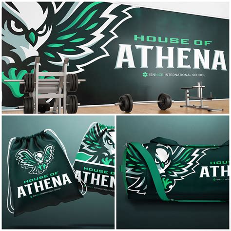 Owl Sports Logo | ISN Nice House of Athena by Derrick Stratton on Dribbble