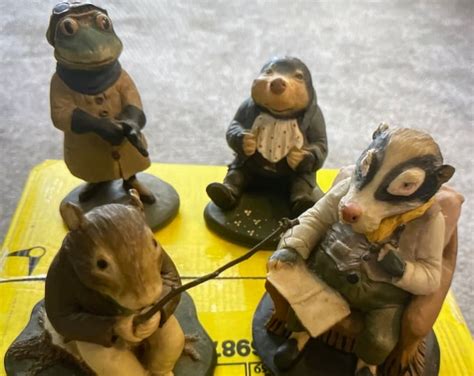 Coalport Wind In The Willows Hand Painted Porcelain Figures Toad