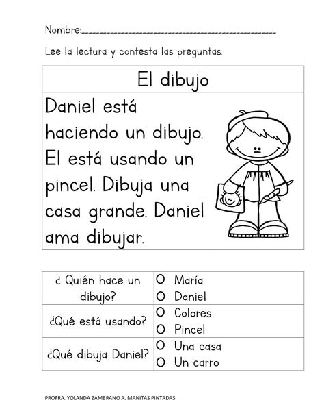 Actividades De Comprensi N Lectora Para Peques Orientacion Andujar