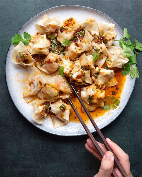 Spicy Prawn Wontons Marion S Kitchen Recipe Spicy Prawns Marion