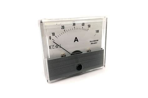 Round Ammeter Ac Analogue Type Model Emi55m Revalco