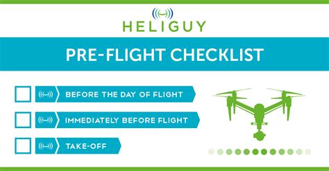 Heliguy Pre Flight Checklist Heliguy™