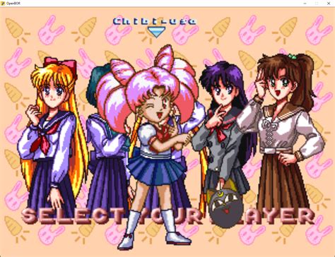 Sailor Moon R Plus Fixed V Build Openbor