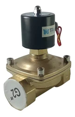 Válvula Solenoide Nf 2 Vias Dn 2 Agua ar óleo Latão 220v