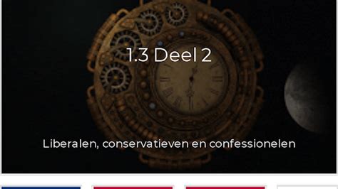 Deel Liberalen Conservatieven En Confessionelen Lessonup