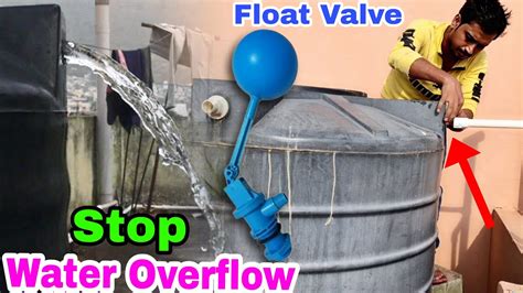 How To Stop Water Tank Overflow Float Valve Nitto Tools Water Ball