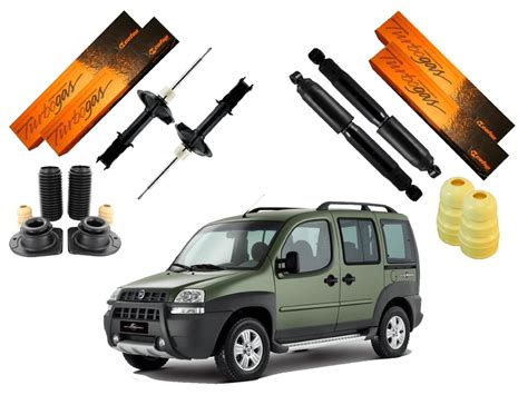 KIT AMORTECEDOR DIANTEIRO TRASEIRO COFAP ORIGINAL FIAT DOBLO ADVENTURE