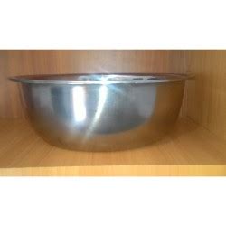 Jual Baskom Stainless Steel Tebal Diameter Cm Dalam Cm Merek