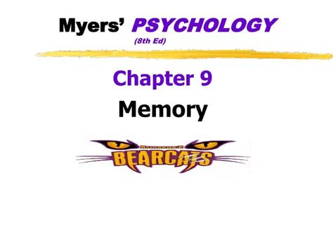 PPT Myers PSYCHOLOGY 8th Ed PowerPoint Presentation Free