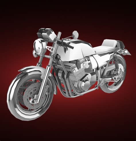 Archivo STL Suzuki GSX750E 1980Modelo Para Descargar E Imprimir En 3D