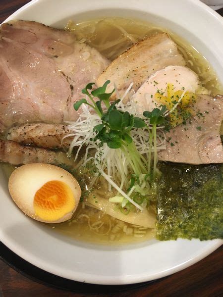 『特製しおそば』おとなの塩sobaのレビュー ラーメンデータベース