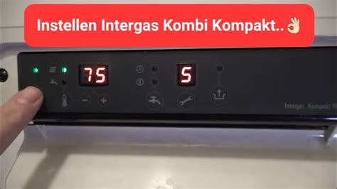 Instellen Intergas Kombi Kompakt Hre Cw Cv Ketel Youtube