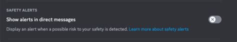 Discord Safety Alerts Discord