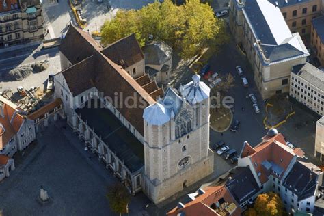 Braunschweig Aus Der Vogelperspektive Blick Auf Den Braunschweiger Dom