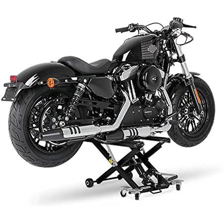 Motorcycle Lift Constands Mid Lift Black Compatible With Harley