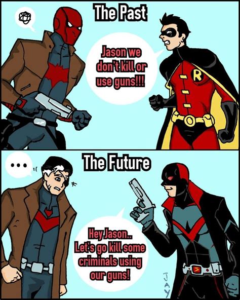 Pin By Oleg Grigorjev On DC Tim Drake Red Hood Batman Funny