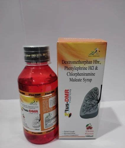 Z Tus Dmr Cough Syrup Packaging Size Ml At Rs Bottle In