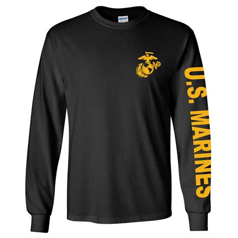 Us Marines Long Sleeve T Shirt