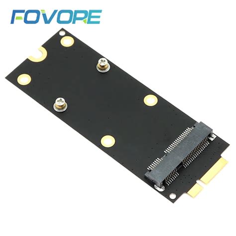 Convertisseur mSATA à SATA 7 17 broches adaptateur SSD 2012 pour