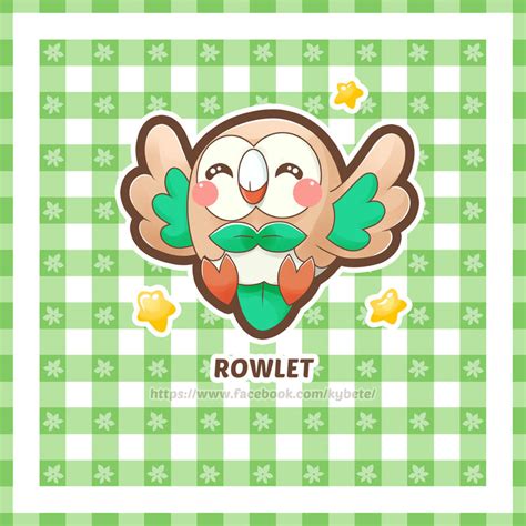 Rowlet By Sekihiro On Deviantart