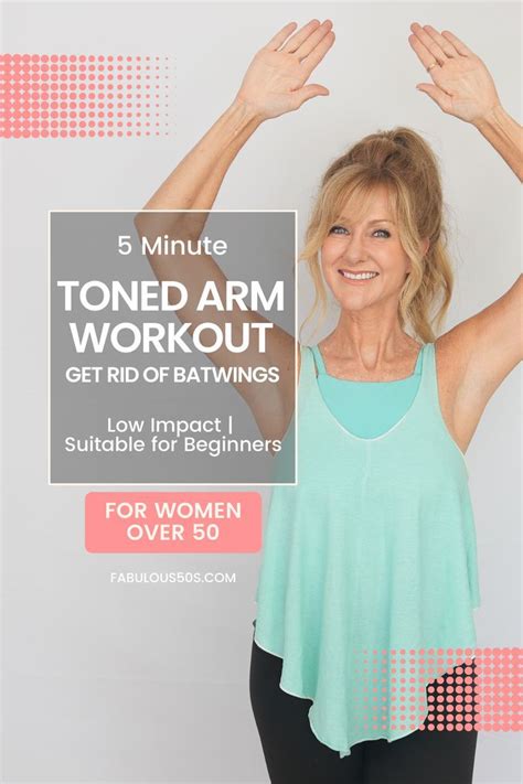 5 Minute Toned Arm Workout To Get Rid Of Batwings No Weights Arm