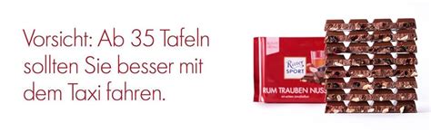 Ritter Sport Rum Trauben Nuss X G Vollmilchschokolade Mit