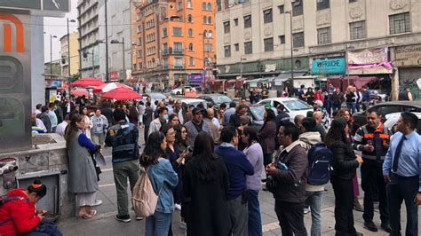 Video Así Fue el Momento Exacto del Sismo de 5 7 en CDMX Hoy 7 de