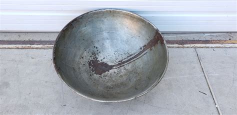 Large Metal Bowl – Antiquities Warehouse