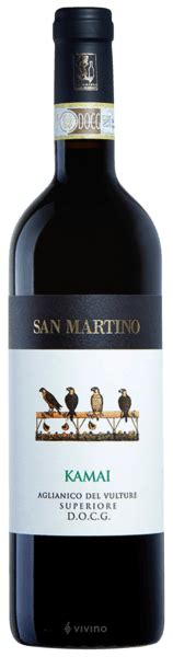 Azienda San Martino Kamai Aglianico Del Vulture Superiore Vivino