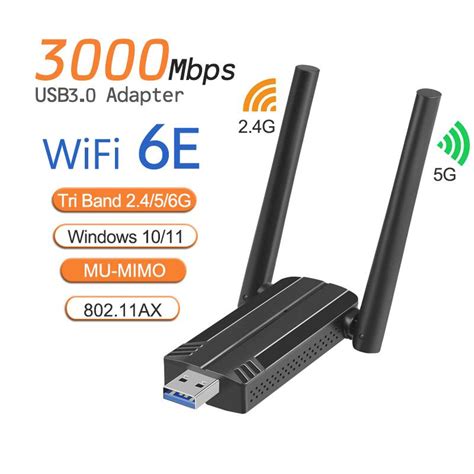 Comprar Adaptador Wifi Usb 3 0 De 3000mbps Dongle Wifi 6e 59 Off