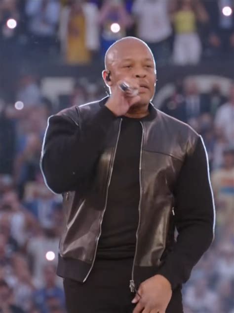 Drdre Super Bowl Halftime Leather Jacket Movie Jackets