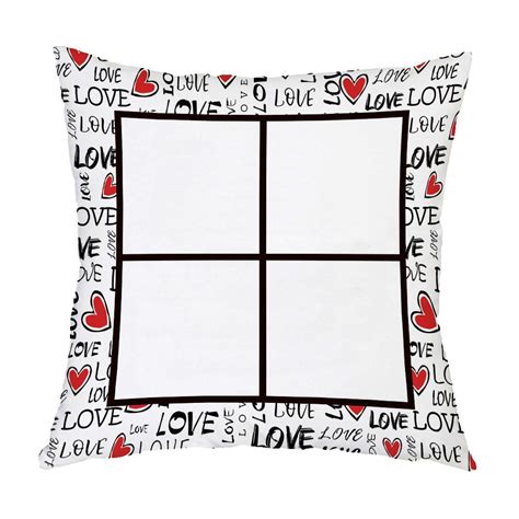 Love You 4 Square Print Cushions Sublimation | Sublimation Blanks Gold Coast