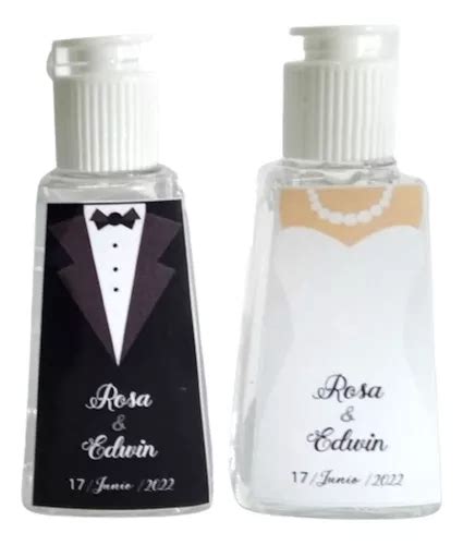 30 Gel Antibacterial Recuerdo Personalizado Boda Publicidad