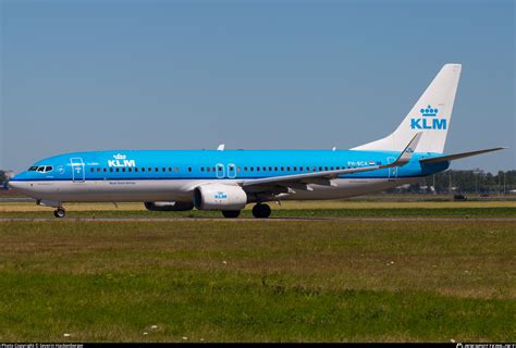 PH BCA KLM Royal Dutch Airlines Boeing 737 8K2 WL Photo By Severin