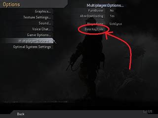 Cod Modern Warfare Key Code Multiplayer