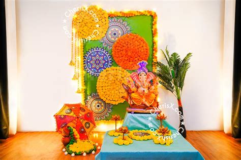 Ý nghĩa của ganesh puja decoration at home trong lễ hội Diwali