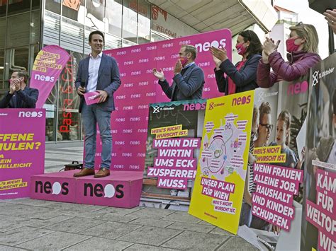 NEOS Sind Bereit Mit Koalitionsansage Ins Wien Wahlkampffinale