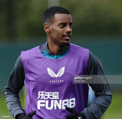 Alexander Isak Looks On During The Newcastle United Training Session News Photo Getty Images